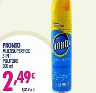 Acqua & Sapone Pronto Multisuperficie 5 in 1 pulitore 300 ml offerta