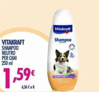Acqua & Sapone Vitakraft Shampoo neutro per cani 250 ml offerta