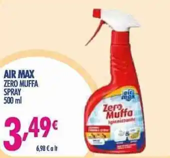 Acqua & Sapone Air Max Zero Muffa spray 500 ml offerta