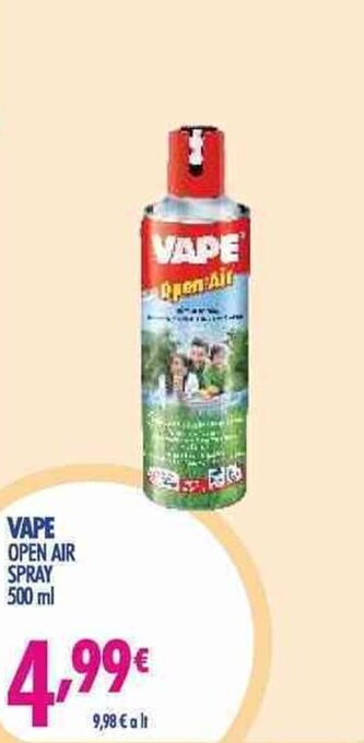 Acqua & Sapone Vape Open air spray 500 ml offerta