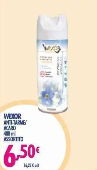 Acqua & Sapone Wexor Anti-tarme/acaro 400 ml assortito offerta