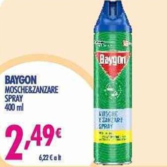 Baygon Mosche & Zanzare spray 400 ml