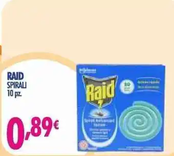 Acqua & Sapone Raid Spirali 10 pz offerta