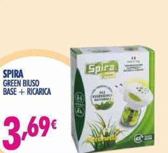 Acqua & Sapone Spira Green Biuso base + ricarica offerta