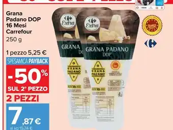 Carrefour Market Grana padano dop 16 mesi carrefour offerta