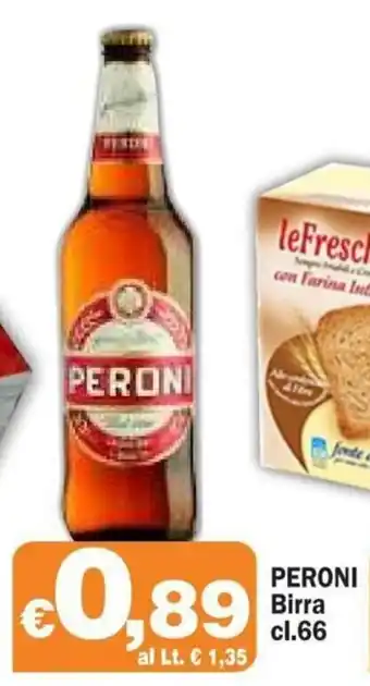 Primo Prezzo Peroni Birra 66 cl. offerta