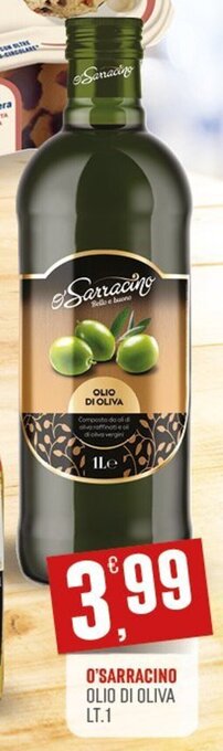 O'Sarracino Olio di oliva 1 lt.