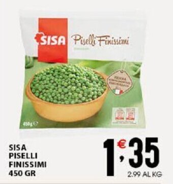 Sisa Piselli finissimi 450 gr