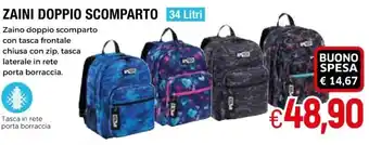 IperFamila Zaini Doppio Scomparto offerta