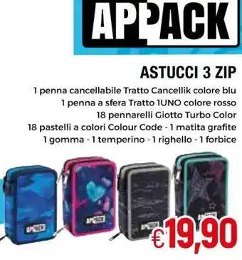 IperFamila Appack Astucci 3 Zip offerta