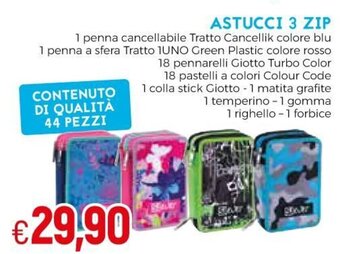 IperFamila Astucci 3 Zip offerta