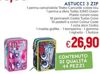 IperFamila Astucci 3 Zip offerta