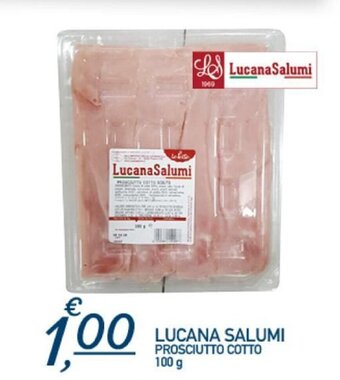 SpeSì Lucana Salumi Prosciutto cotto 100 g offerta