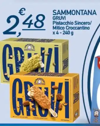 Sammontana Gruvi x 4 - 240 g