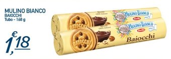 Mulino Bianco Baiocchi Tubo - 168 g
