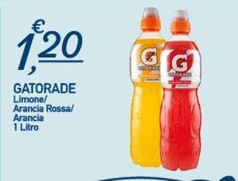 Gatorade Limone/Arancia Rossa/Arancia 1 Litro