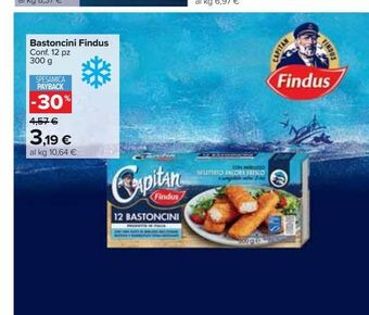 Carrefour Market Bastoncini findus offerta