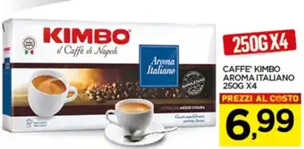 Interspar Kimbo Caffè aroma italiano 250 g x4 offerta