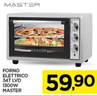 Interspar Master Forno elettrico 34 lt LVD 1300W offerta
