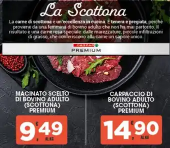 Interspar Macinato scelto di bovino adulto (scottona) premium offerta
