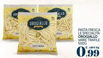 Interspar Orogiallo Pasta fresca le specialità varie trafile 500 g offerta
