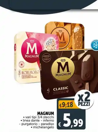 Magnum vari tipi 3/4 stecchi