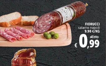 Deco Superstore Fiorucci salame napoli offerta