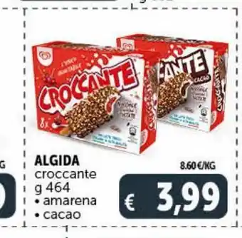 Algida croccante g 464 amarena cacao