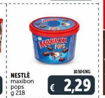 Deco Superstore Nestlé maxibon pops g 218 offerta
