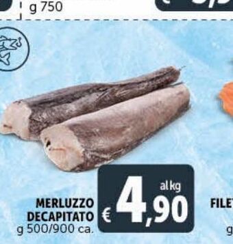 Deco Superstore Merluzzo decapitato offerta