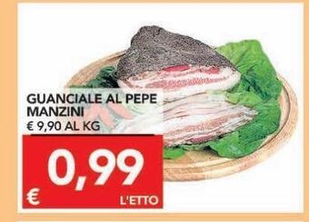TuoDi Guanciale al pepe manzini offerta