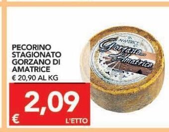 TuoDi Pecorino stagionato gorzano di amatrice offerta