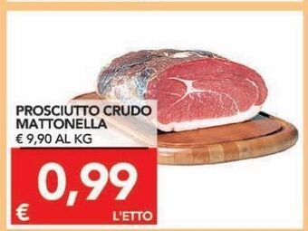 TuoDi Prosciutto crudo mattonella offerta