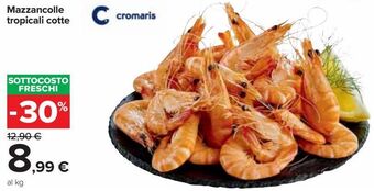 Carrefour Iper Mazzancolle tropicali cotte offerta