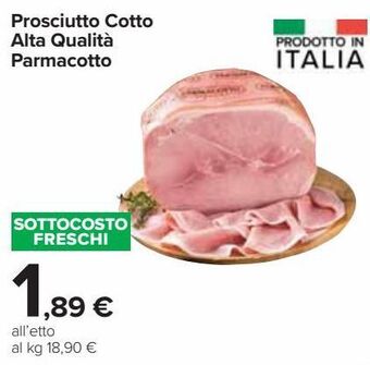 Prosciutto cotto magnifico parmacotto