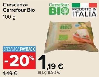 Carrefour Iper Crescenza carrefour bio offerta