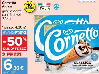 Carrefour Iper Cornetto algida offerta