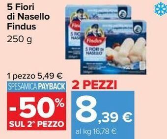 5 fiori di nasello findus