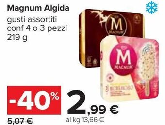 Carrefour Iper Magnum algida offerta
