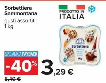 Carrefour Iper Sorbettiera sammontana offerta