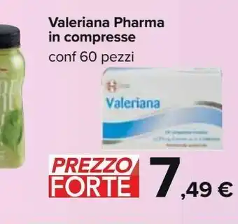Valeriana pharma in compresse