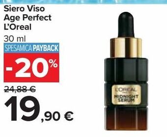 Siero viso age perfect l'oreal