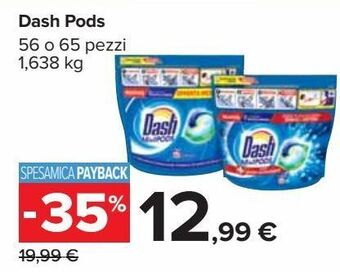 Carrefour Iper Dash pods offerta