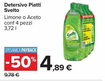 Carrefour Iper Detersivo piatti svelto offerta