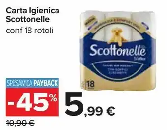 Carrefour Iper Carta igienica scttonelle offerta