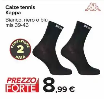 Carrefour Iper Calze tennis kappa offerta