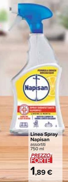 Carrefour Iper Linea spray napisan offerta