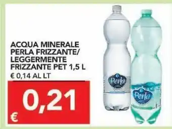TuoDi Acqua minerale perla frizzante/leggermente frizzante pet 1,5 l offerta