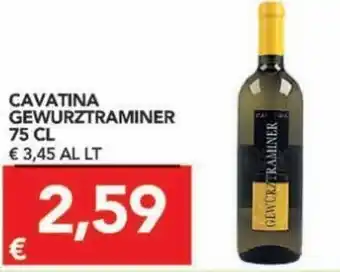 TuoDi Cavatina Gewurztraminer 75 cl offerta