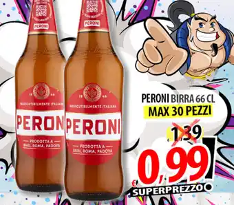 Il Genio Supermercato Peroni Birra 66 cl max 30 pezzi offerta
